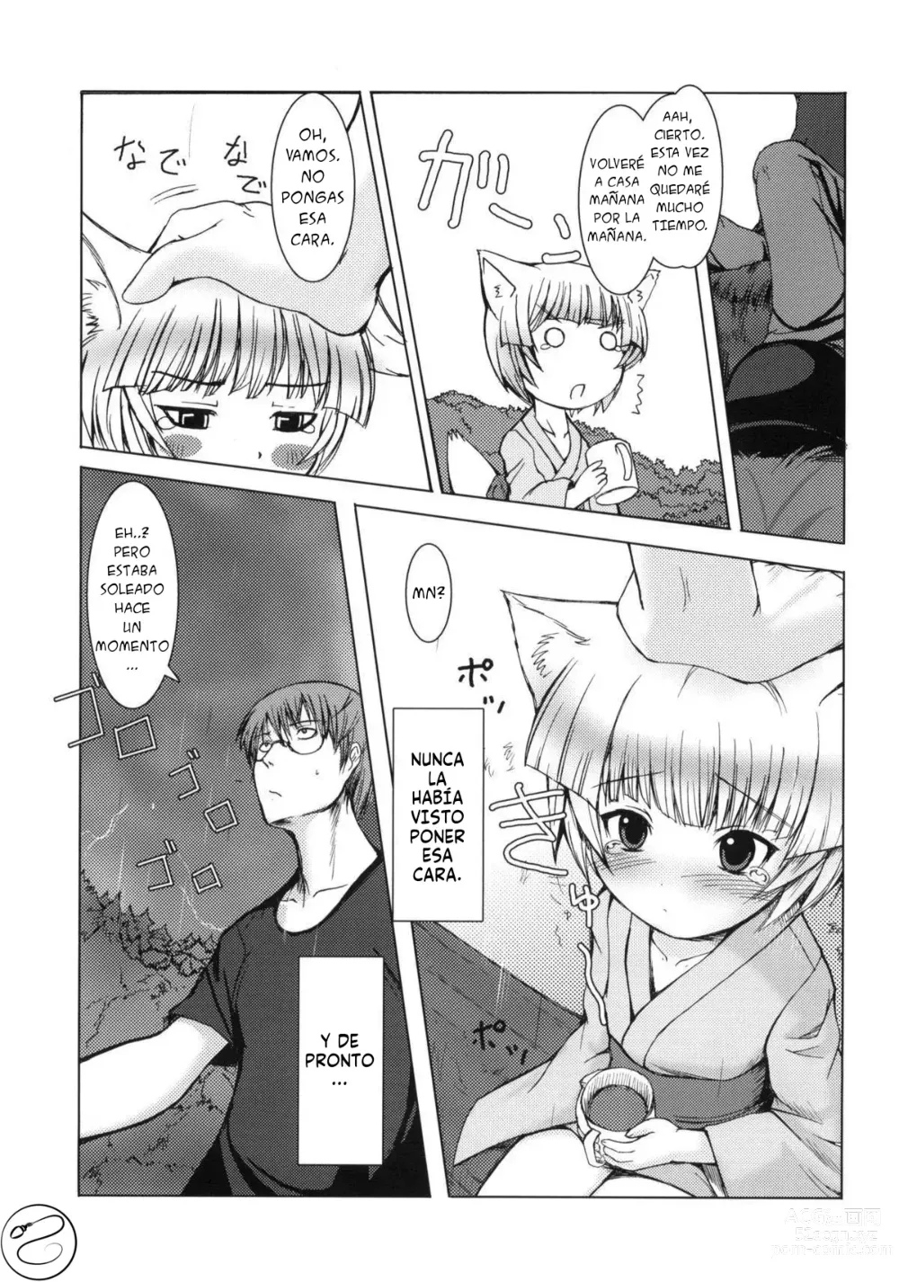 Page 9 of doujinshi Byakko no Mori