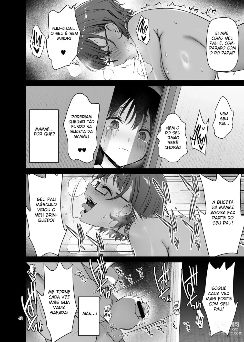 Page 42 of doujinshi Minha Mãe Só Vira uma Vadia Pro Meu Irmãozinho