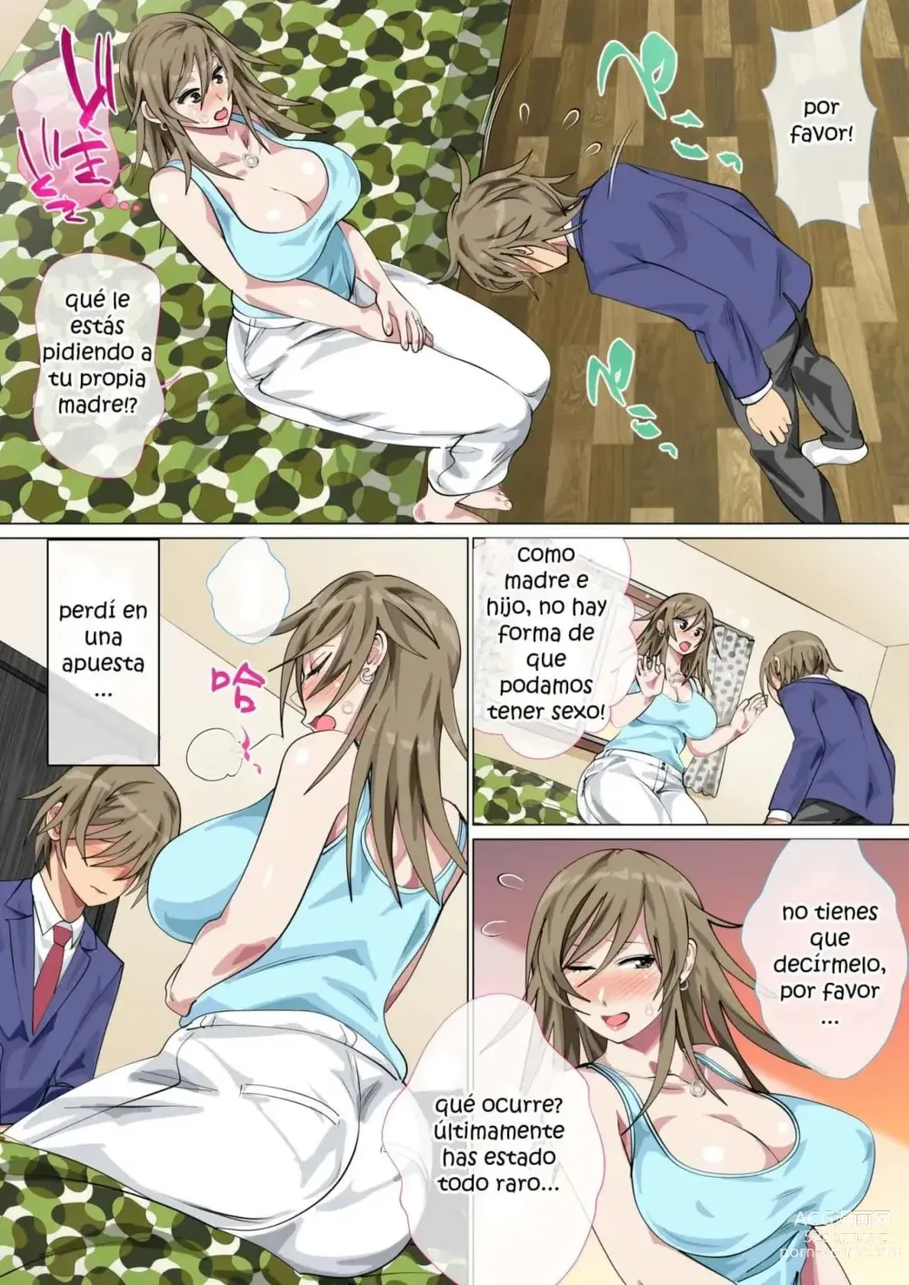 Page 11 of doujinshi Las consecuencias de que una madre sea arrastrada a hacer un video sexual