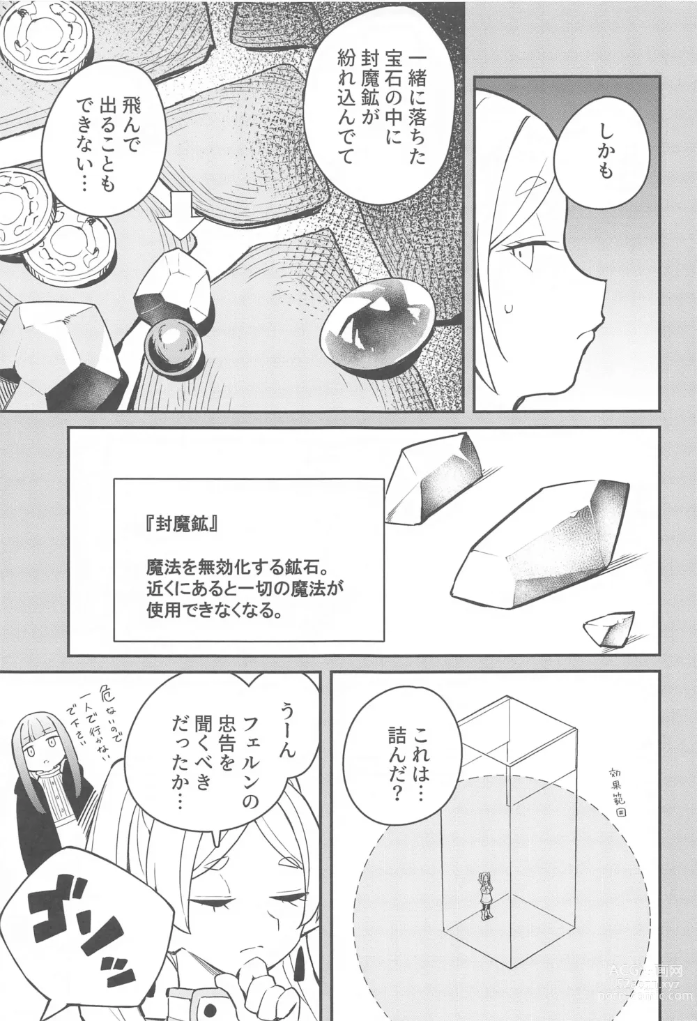 Page 4 of doujinshi Otoshiana kara no Dasshutsu