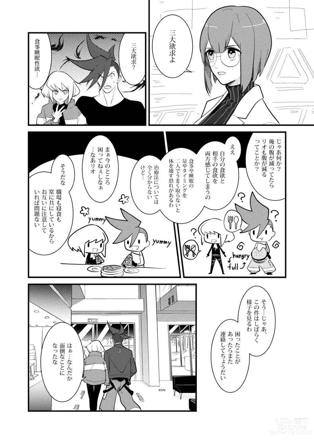 Page 8 of doujinshi Kannou Connect
