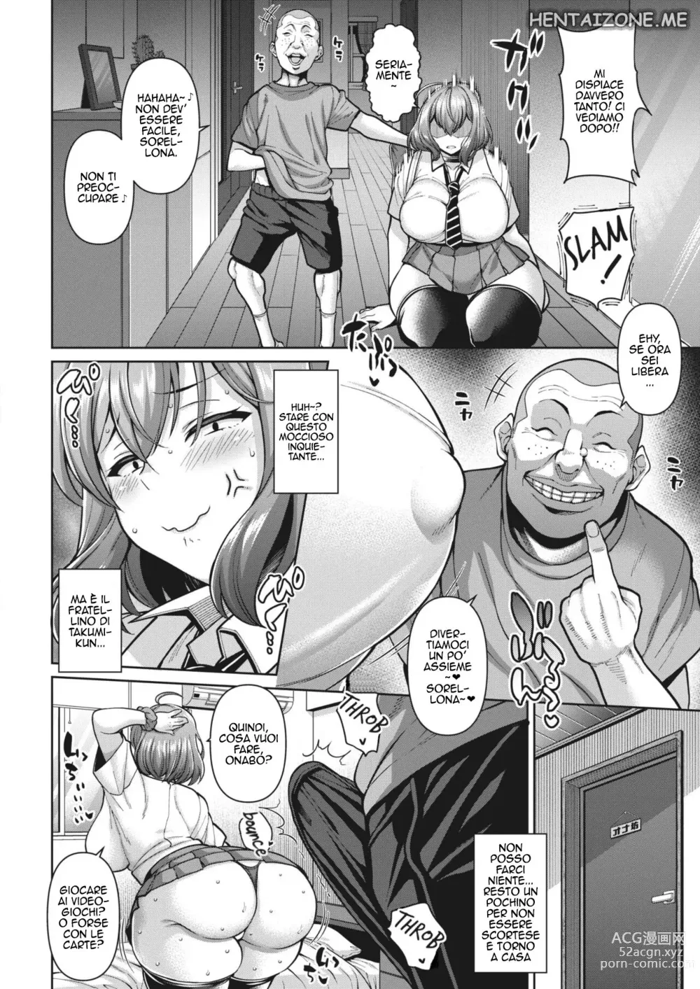 Page 4 of manga Attenzione ad Onabo