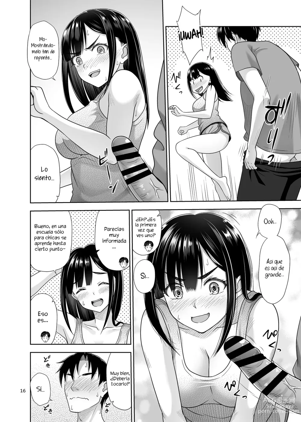 Page 15 of doujinshi Atashi ga Nuite Ageyo kka?