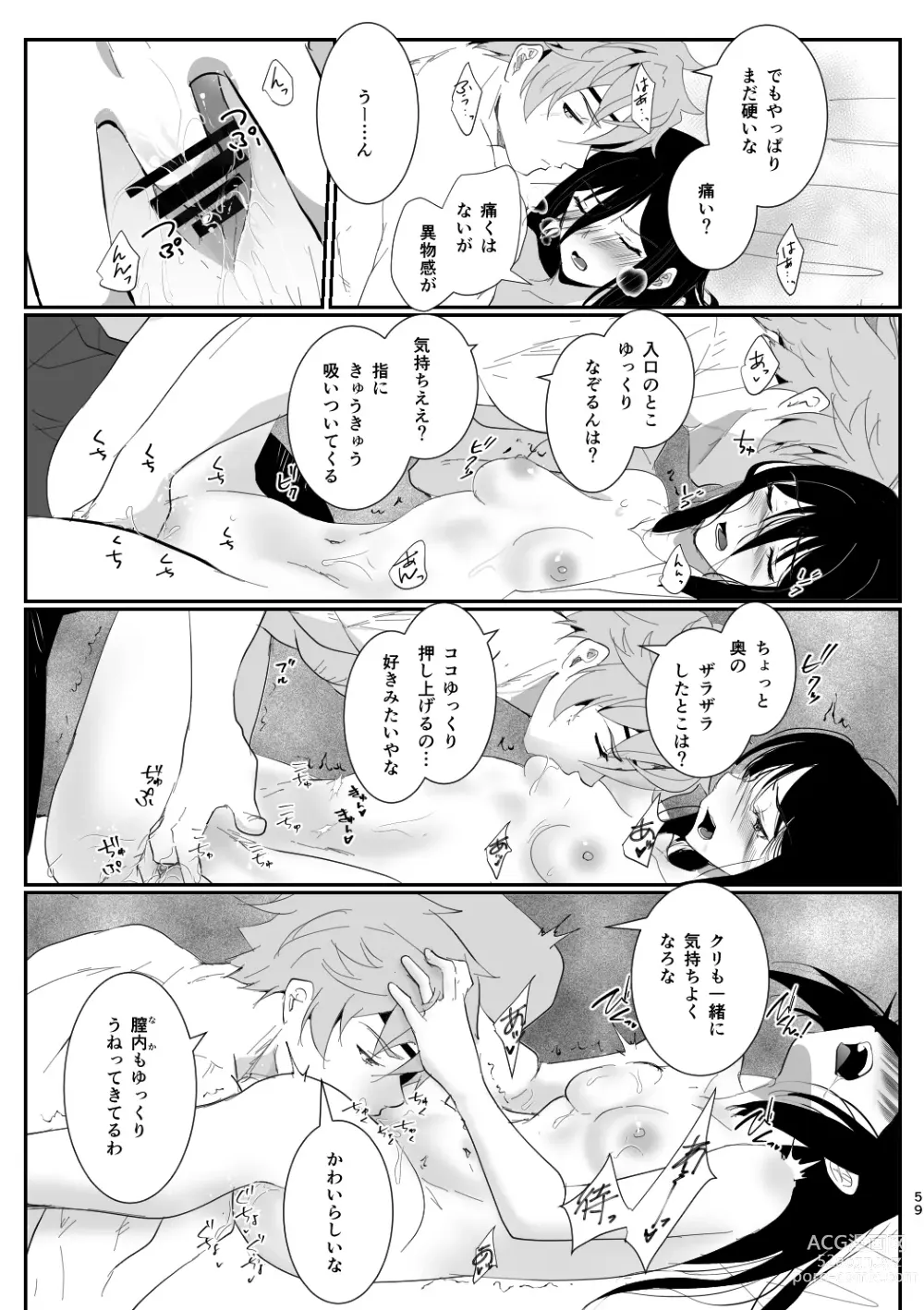 Page 15 of doujinshi C102 Shinkan Ai Kara Hajimaru Koi no o Hanashi Sanpuru