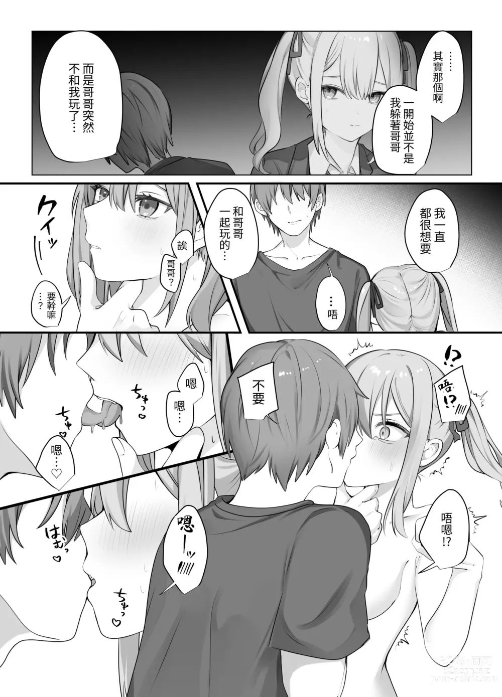 Page 29 of doujinshi Sex Shinai to Derarenai Heya ni Naka no Warui Imouto to Tojikomerareru