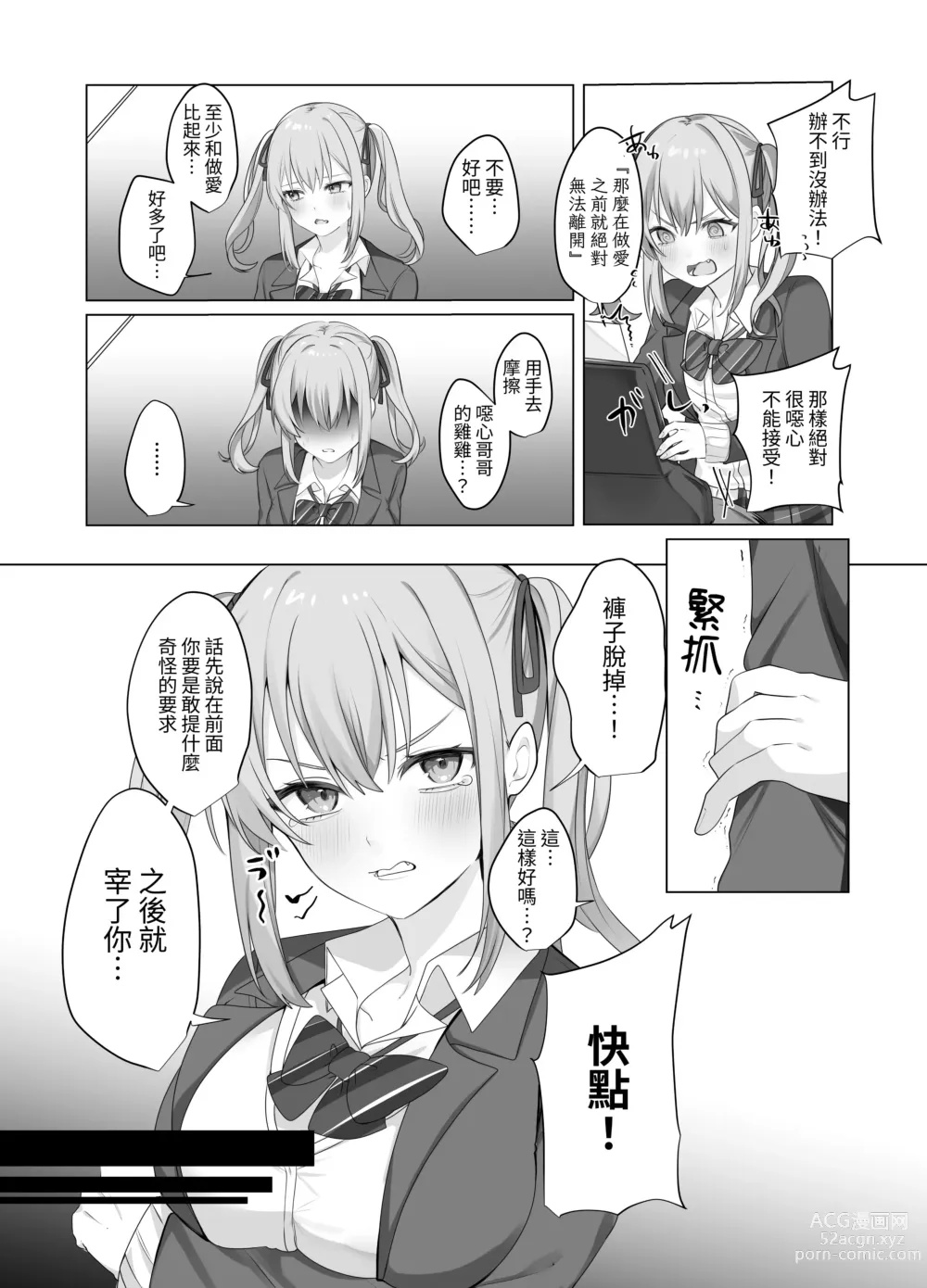 Page 8 of doujinshi Sex Shinai to Derarenai Heya ni Naka no Warui Imouto to Tojikomerareru