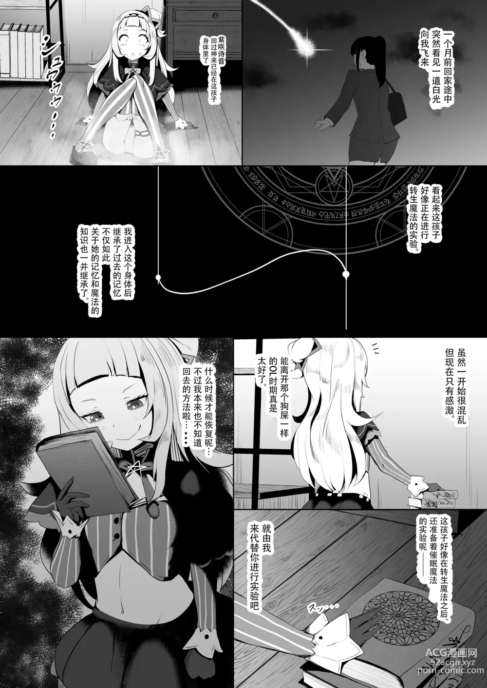 Page 6 of doujinshi 转生成为紫咲诗音, 总之先卖掉阿库娅酱