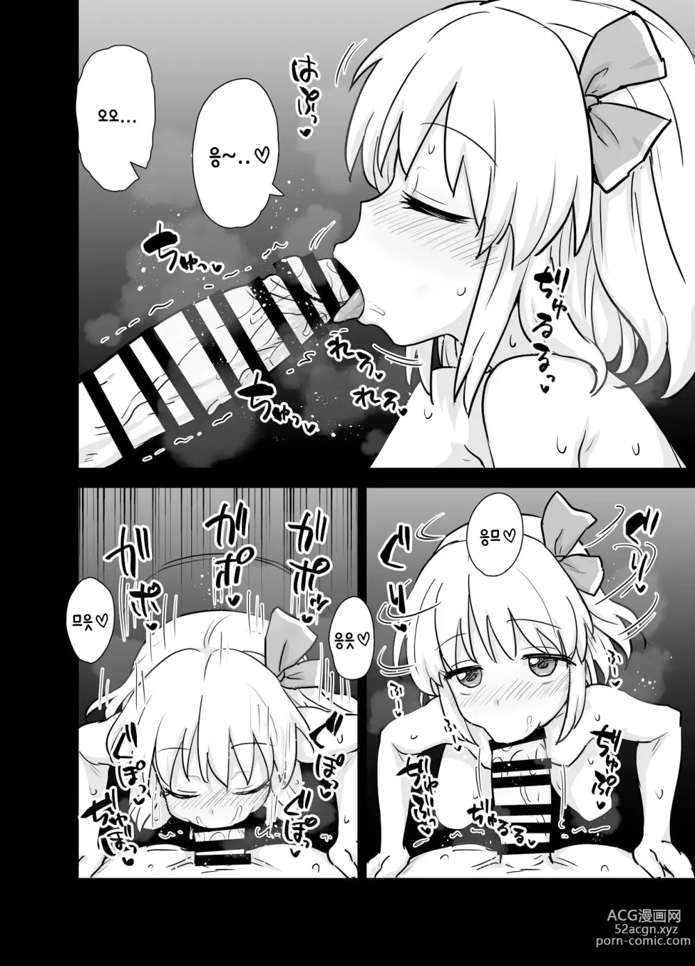 Page 12 of doujinshi 한 밤 중의 루미아 씨