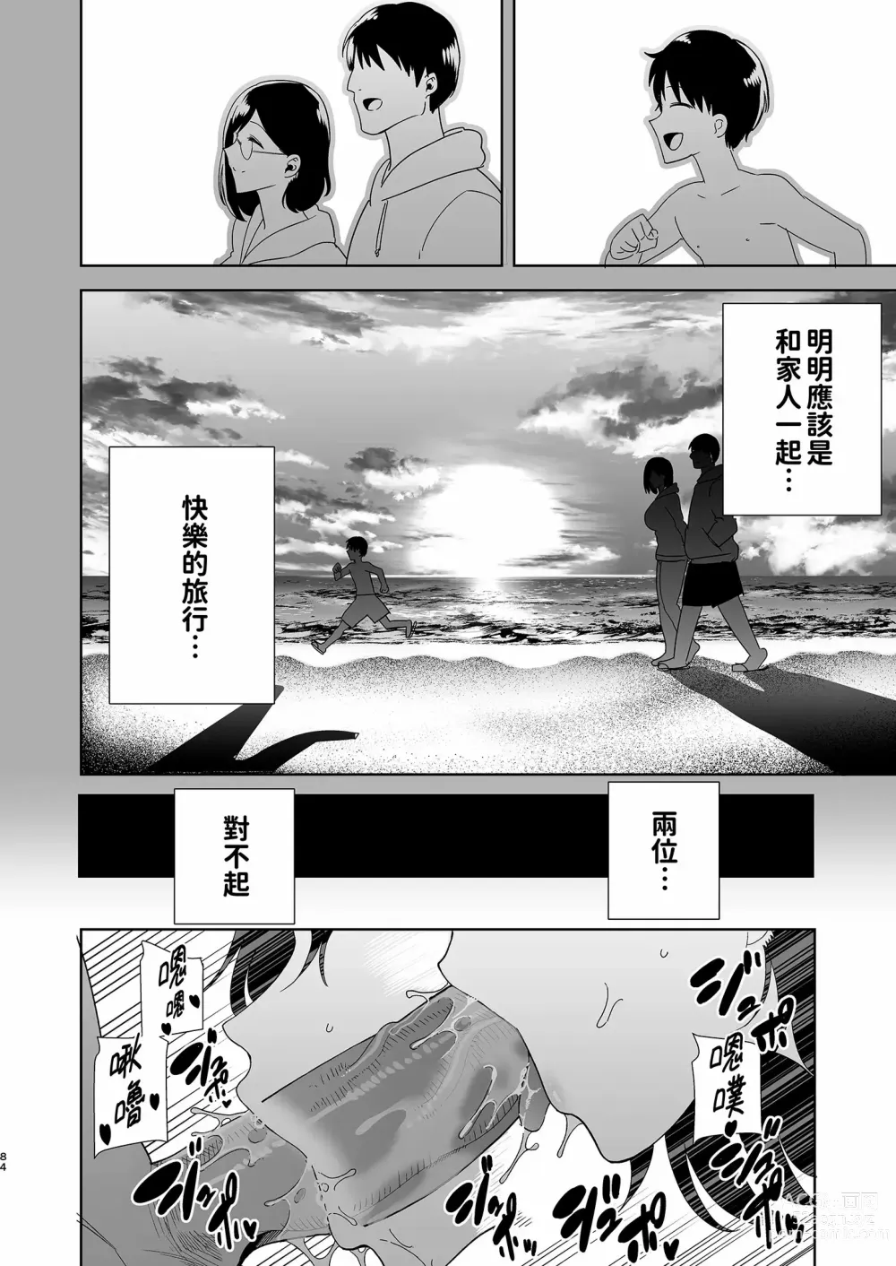 Page 84 of doujinshi 夏天的妻子 1+2