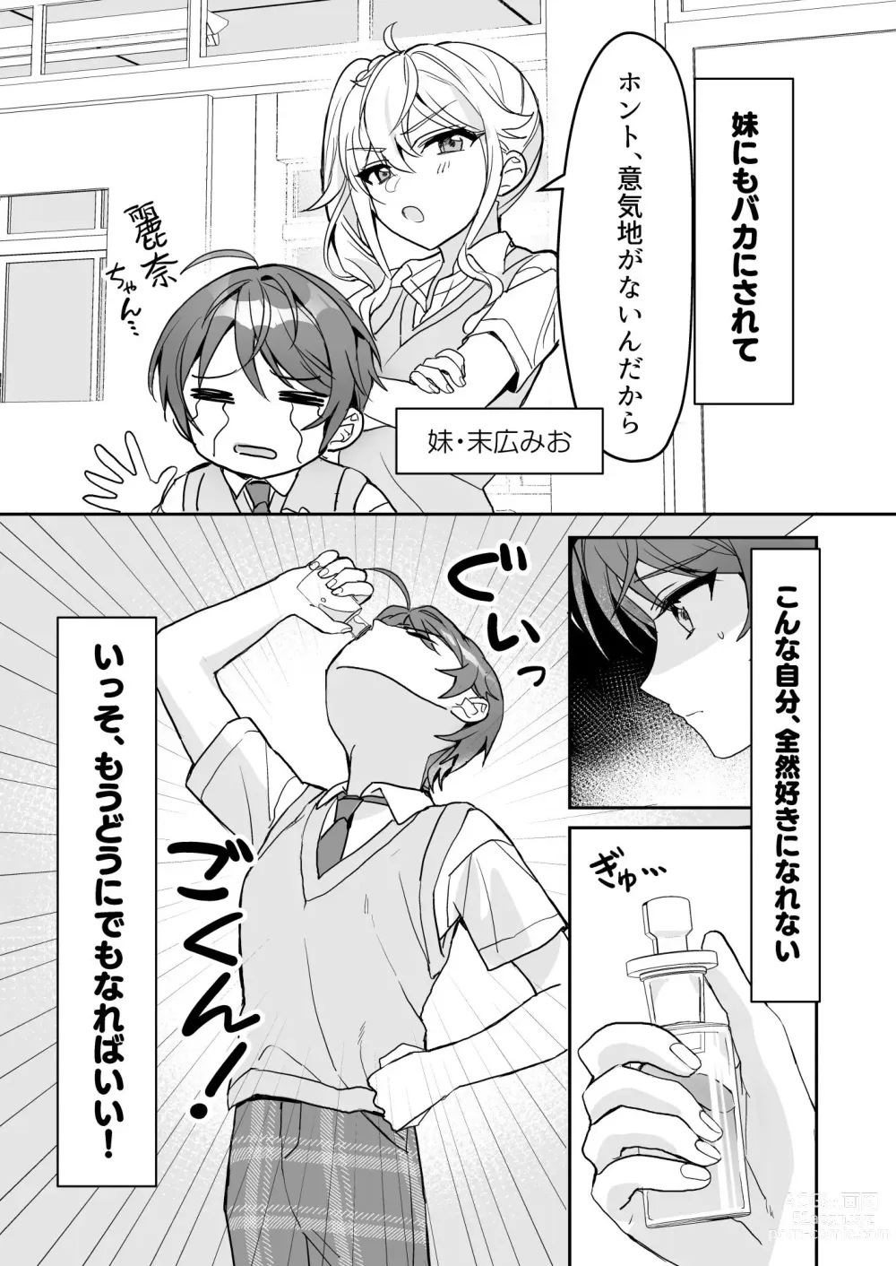 Page 6 of doujinshi TS Kyoudai