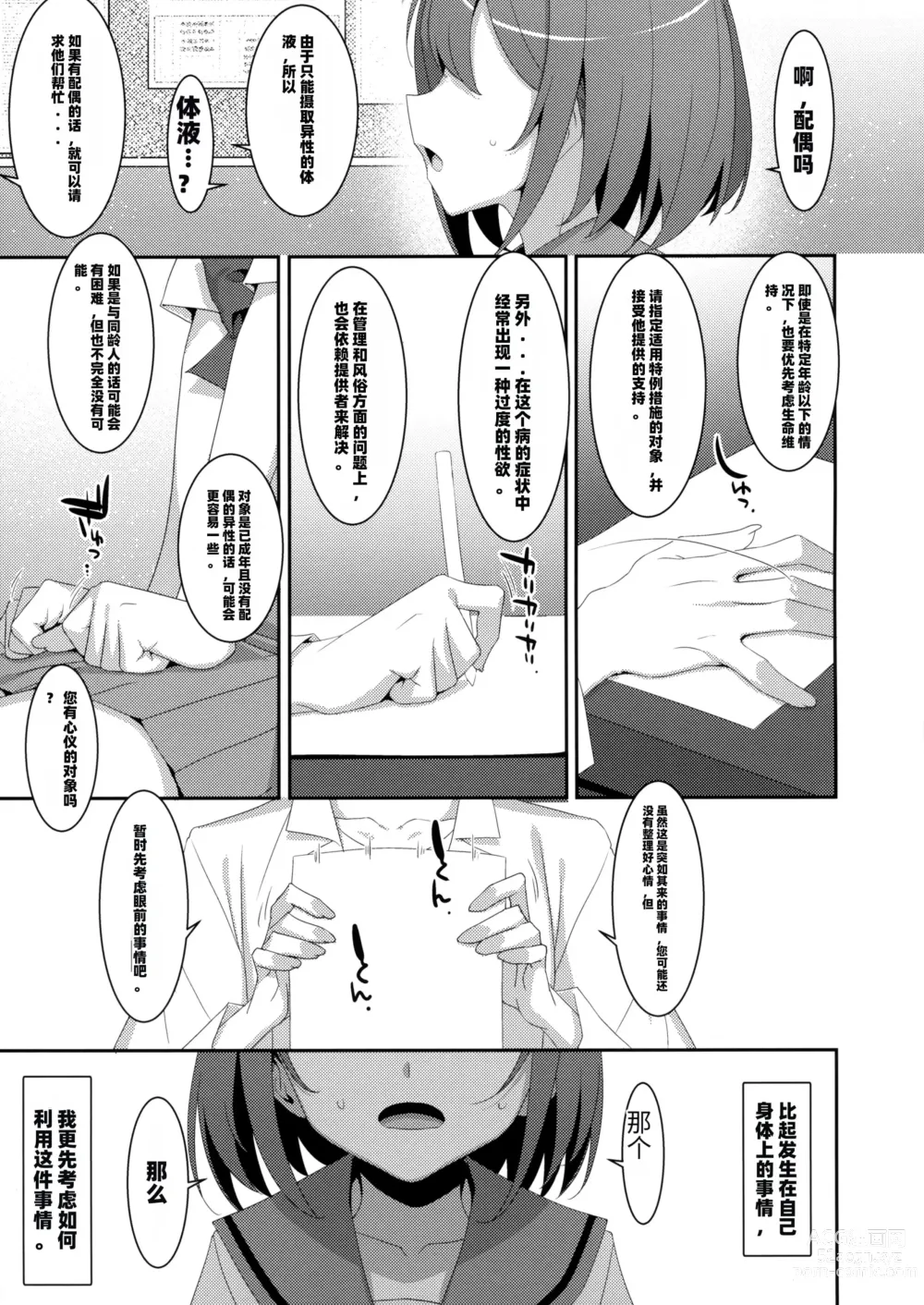 Page 6 of doujinshi 患上魅魔病的她的生活