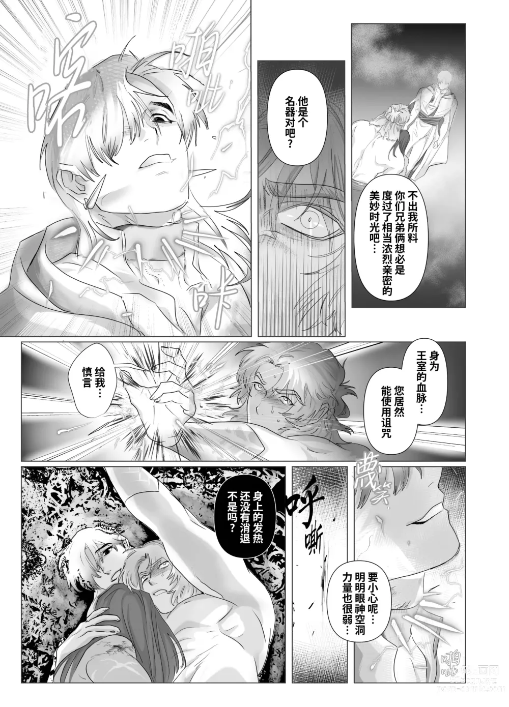 Page 29 of doujinshi 第二皇子 堕落性奴 2 (decensored)
