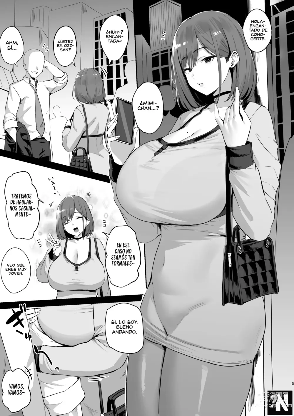 Page 3 of doujinshi Una Colegiala en Búsqueda de un Sugar Daddy, Encontró una buena Polla para Volverla de su Propiedad