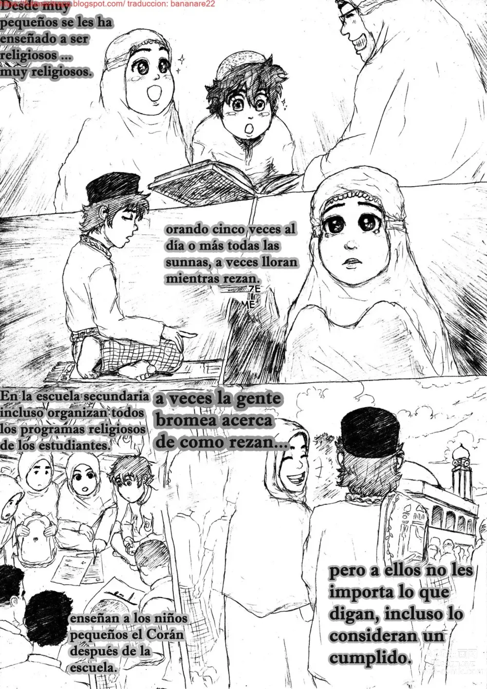 Page 2 of doujinshi Kartun Islami: Sebuah hentai futanari pegging