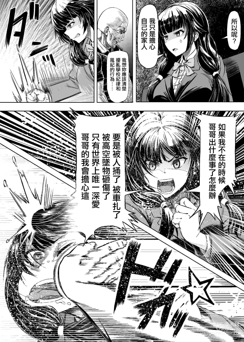 Page 3 of doujinshi Meiwaku na Yandere Imouto ni Ai no Kyouiku Shidou SEX