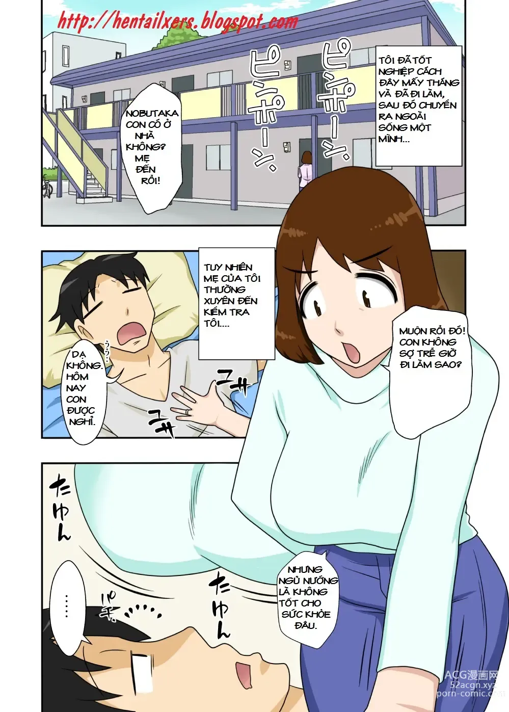 Page 2 of doujinshi For This Reason, While Naked, I Tried To Ask My Mom