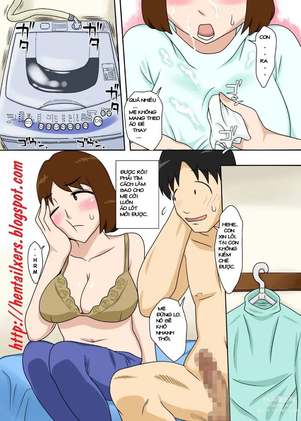 Page 11 of doujinshi For This Reason, While Naked, I Tried To Ask My Mom