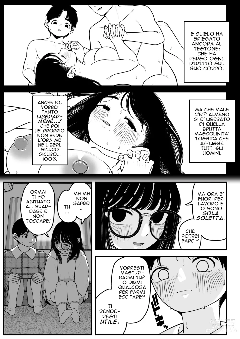 Page 60 of doujinshi Boku to Kanojo to Goshujin-sama no Fuyuyasumi Me 1+2