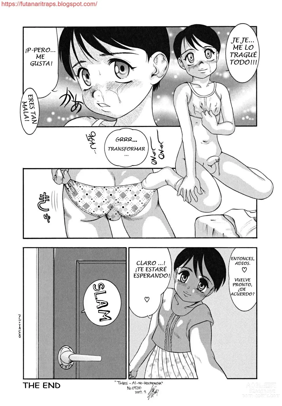 Page 16 of manga Trans - The Love Visitor