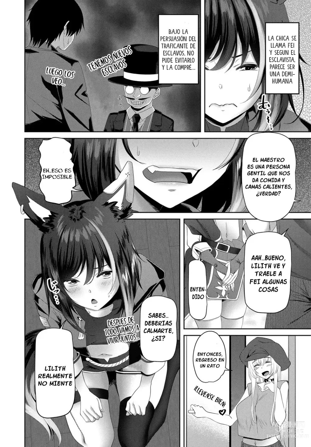 Page 2 of manga Lover Slave Kouhen