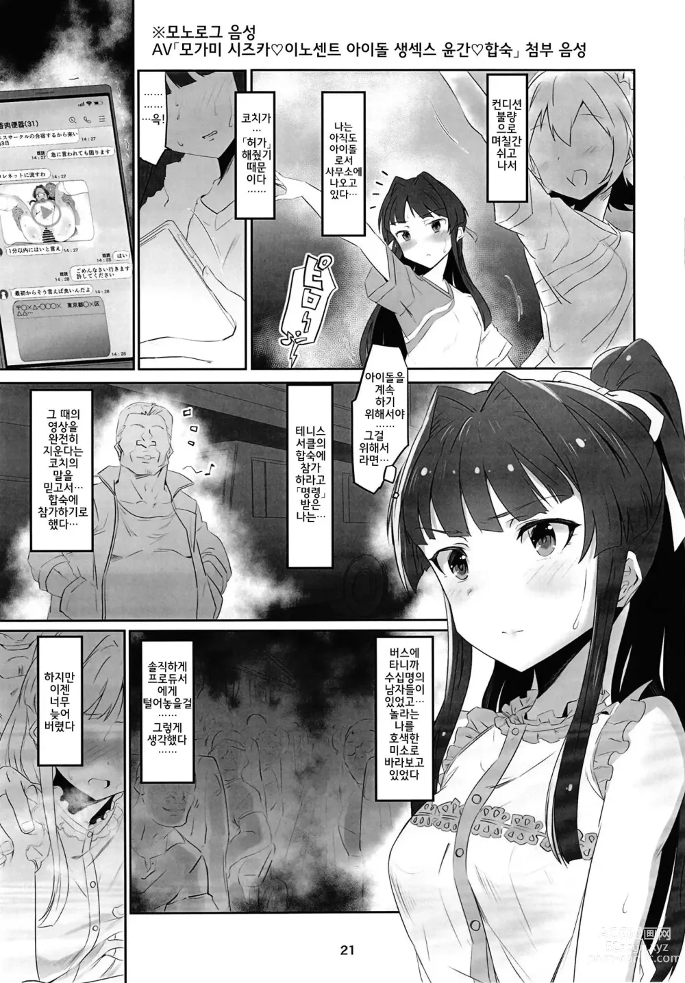 Page 22 of doujinshi 이노센트 아이돌 생섹스 합숙에 가다