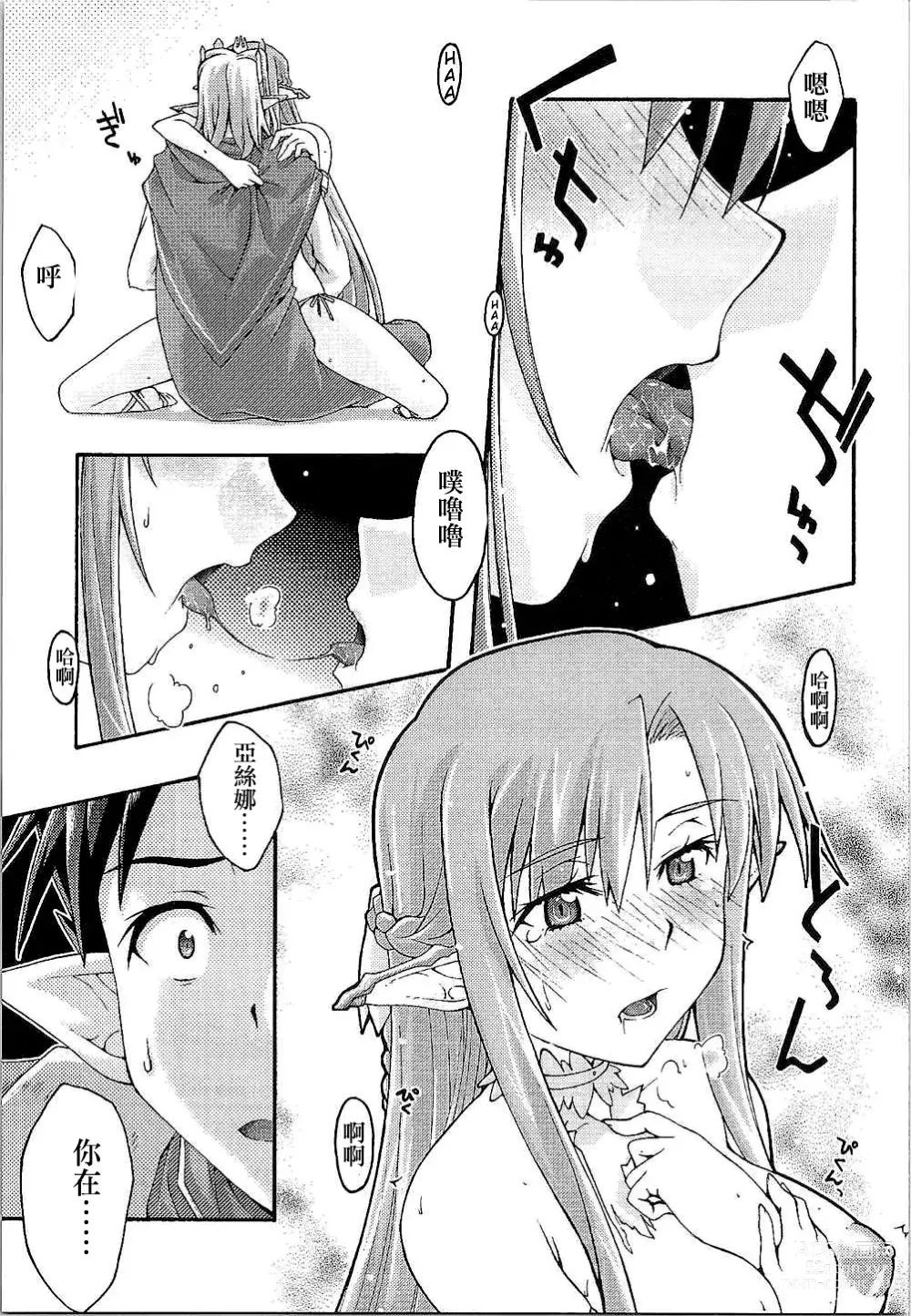 Page 30 of doujinshi ochiru -asuna-