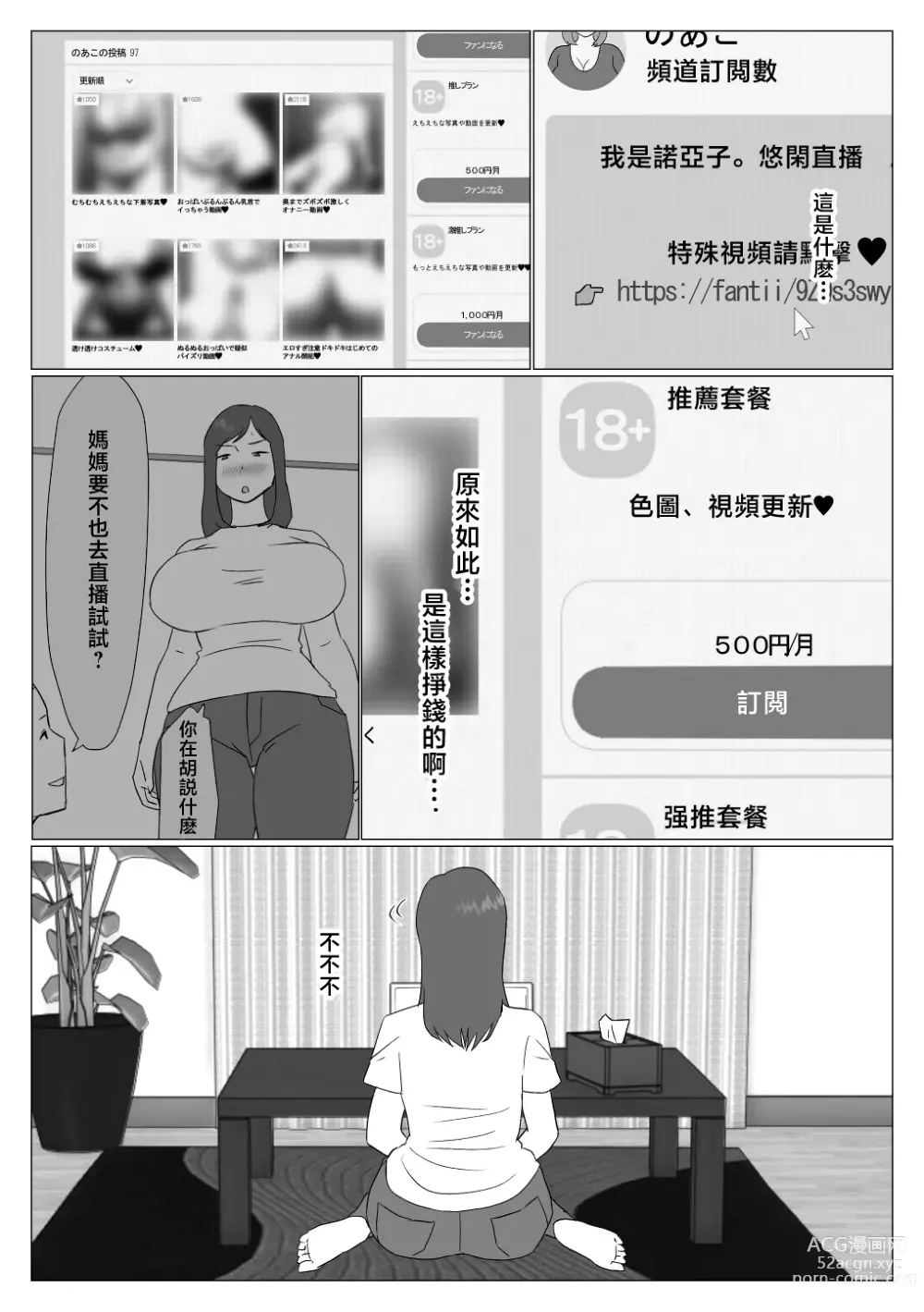 Page 5 of doujinshi Kaa-chan wa Haishinsha