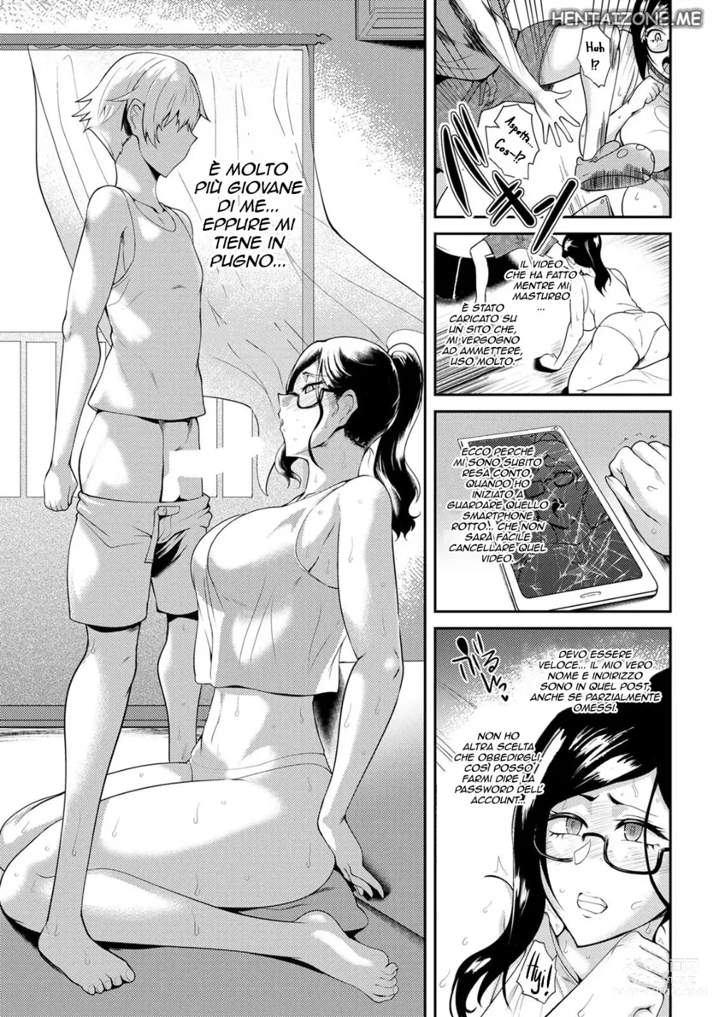 Page 5 of manga Il Ricatto