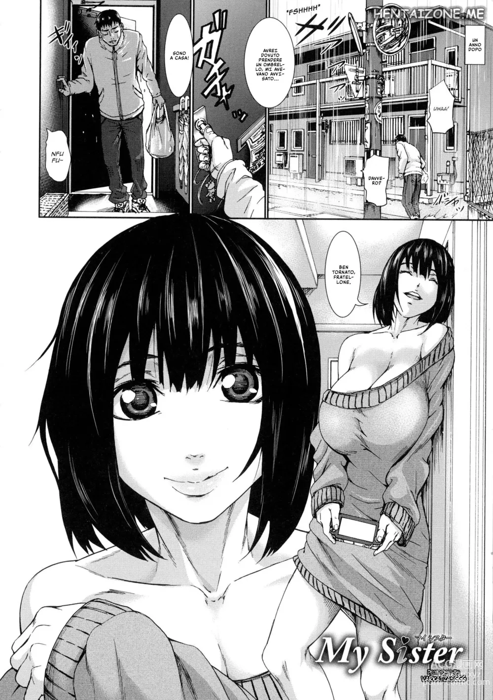 Page 2 of manga Voglio Mia Sorella (decensored)