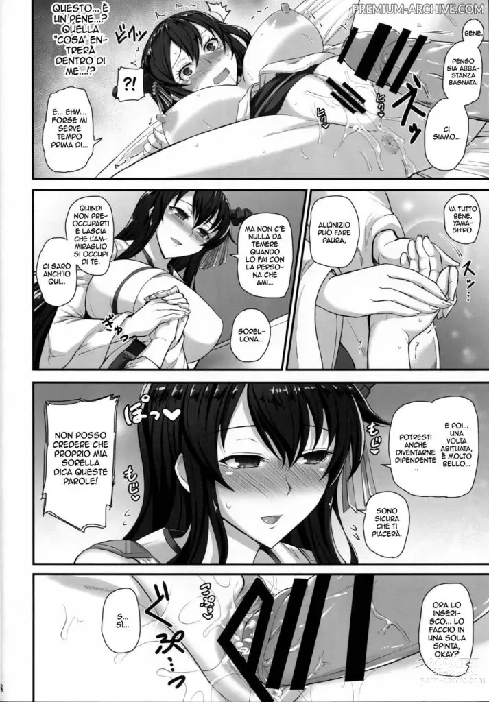 Page 8 of doujinshi Fusou e Yamashiro Vita da Mogli