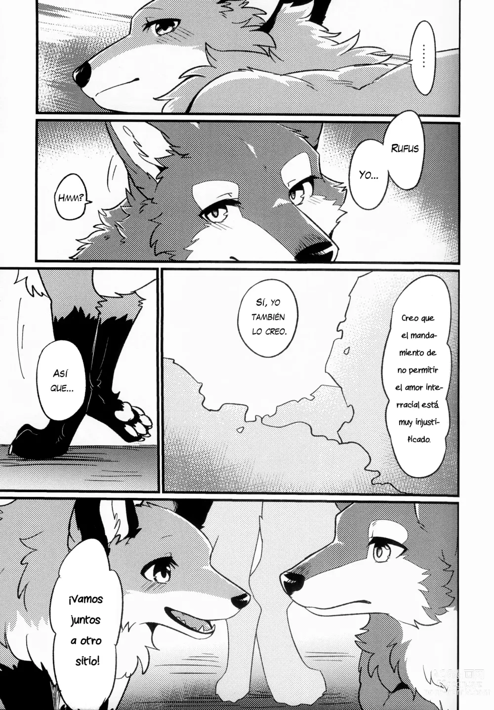 Page 15 of doujinshi IN THE FOREST (decensored)