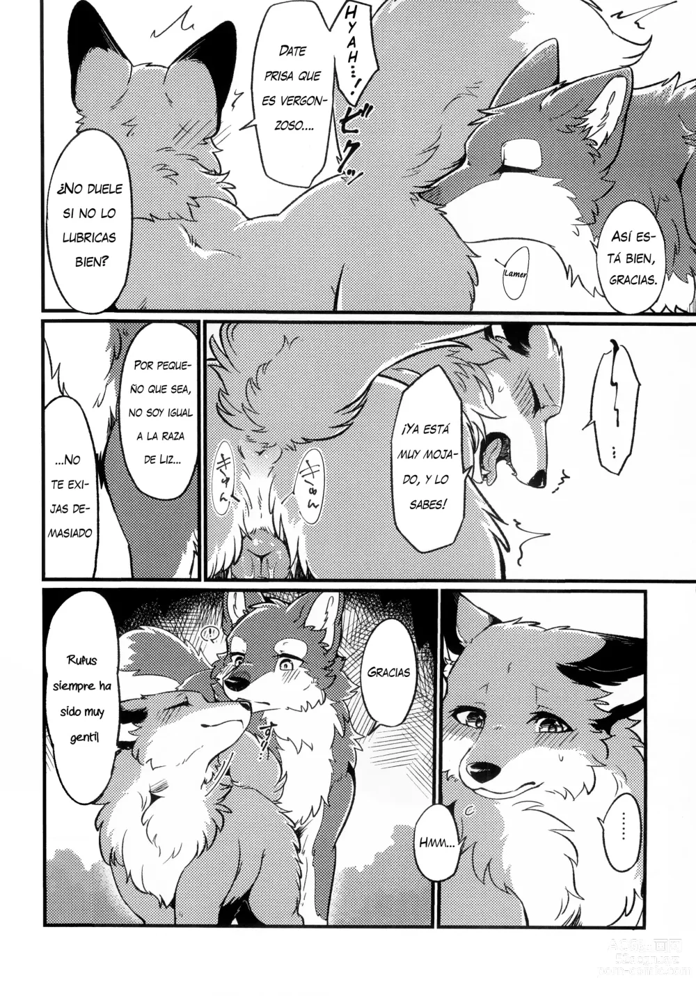 Page 8 of doujinshi IN THE FOREST (decensored)