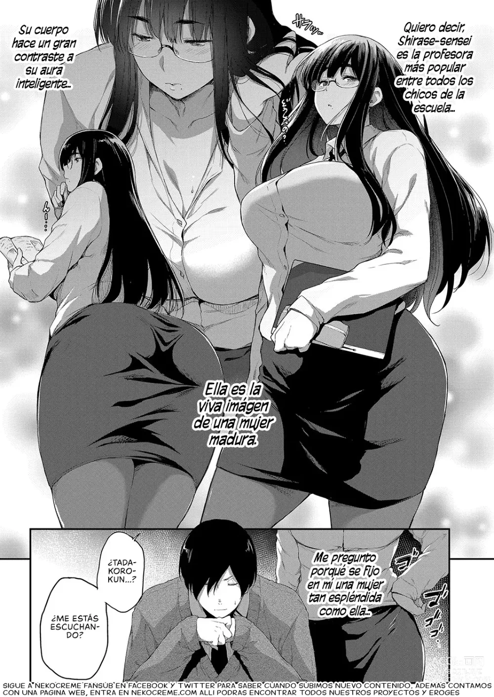 Page 3 of manga Incluso una Profesora Quiere tener una Cita