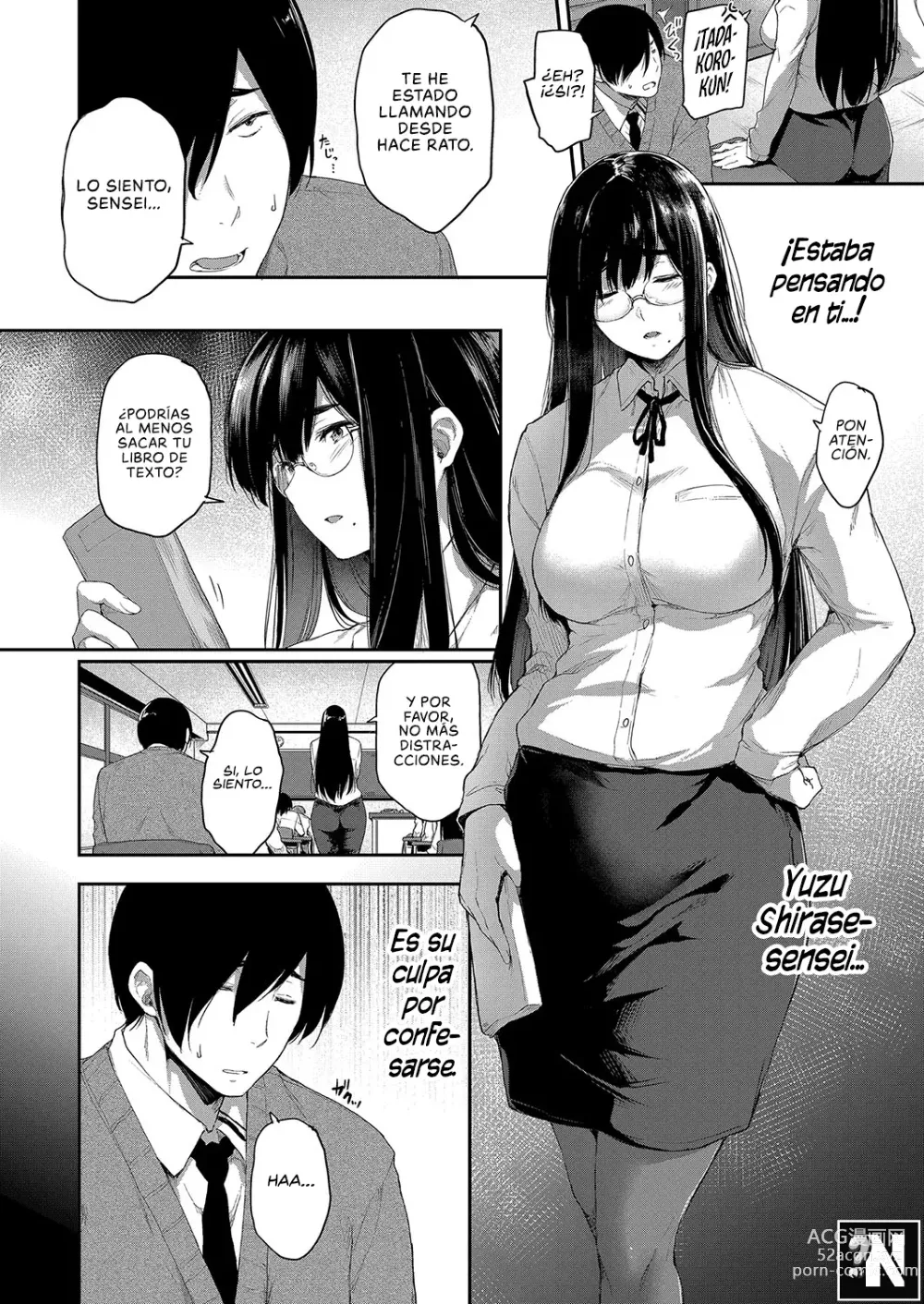 Page 4 of manga Incluso una Profesora Quiere tener una Cita