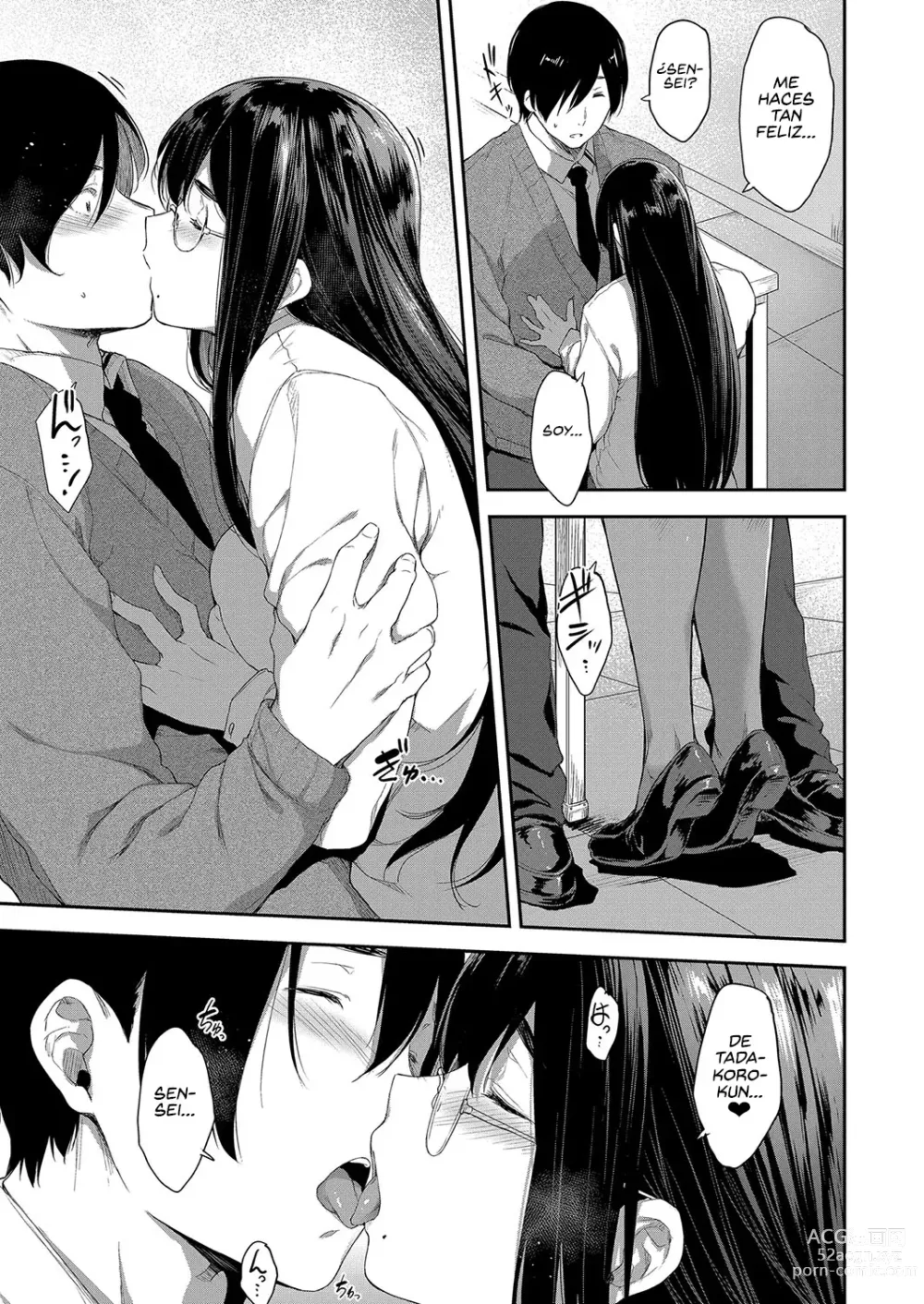 Page 9 of manga Incluso una Profesora Quiere tener una Cita