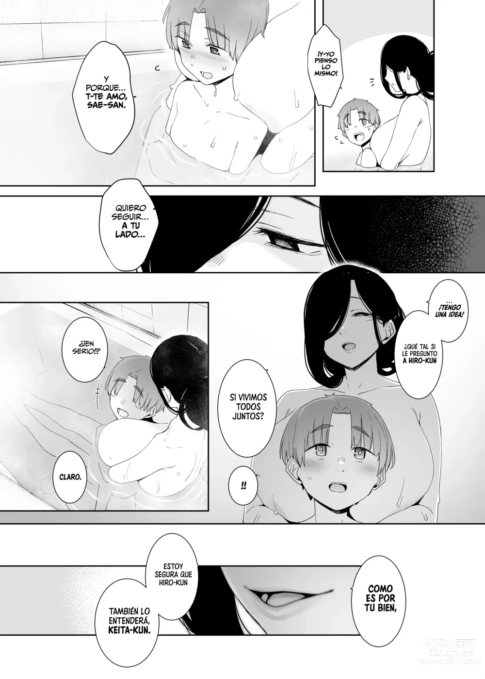 Page 40 of doujinshi Restos de un Arrepentimiento del Pasado