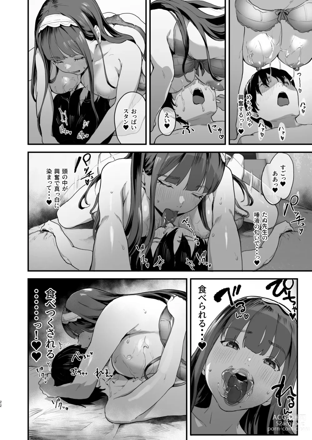 Page 21 of doujinshi Dōjin sākuru hairimasen ka?