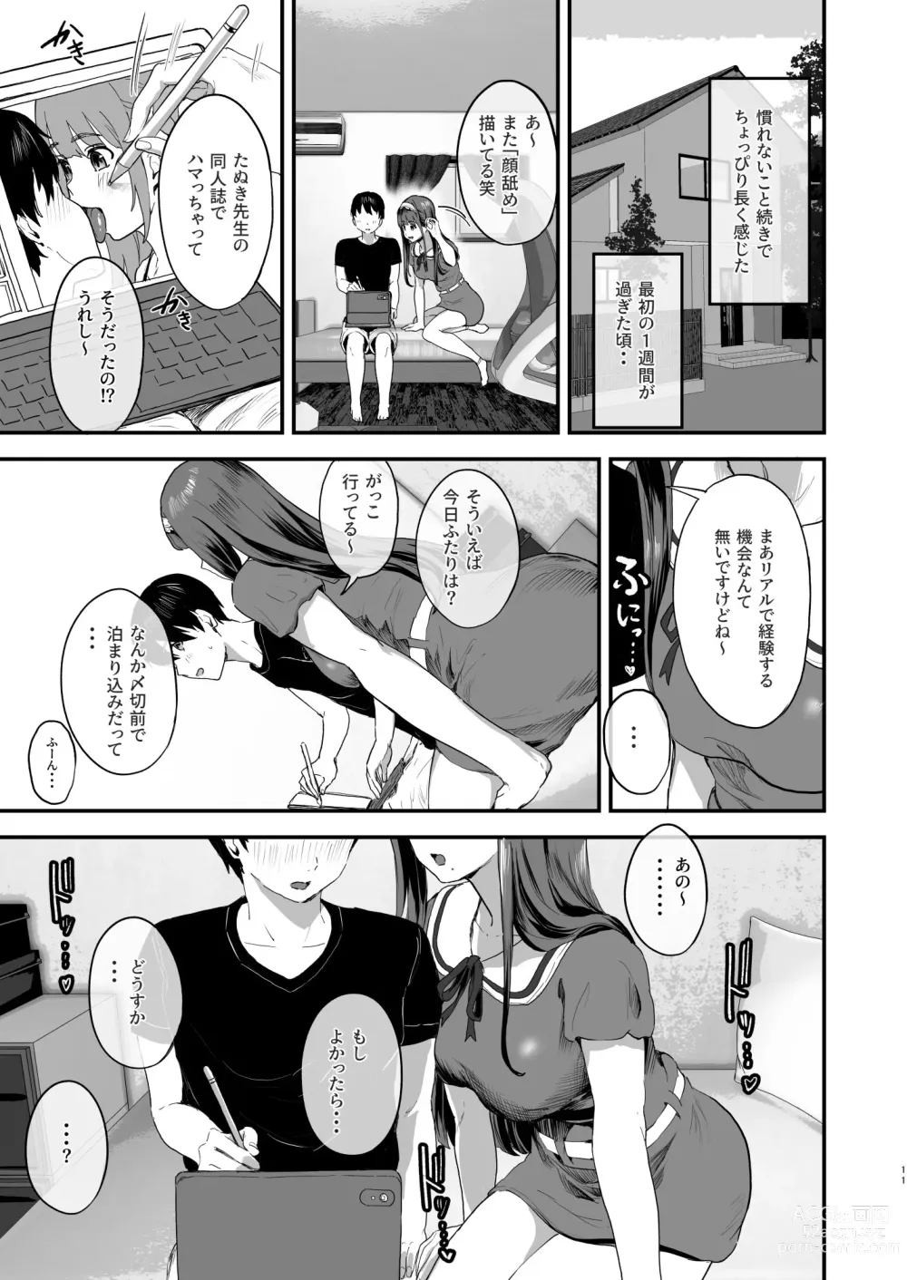 Page 10 of doujinshi Dōjin sākuru hairimasen ka?