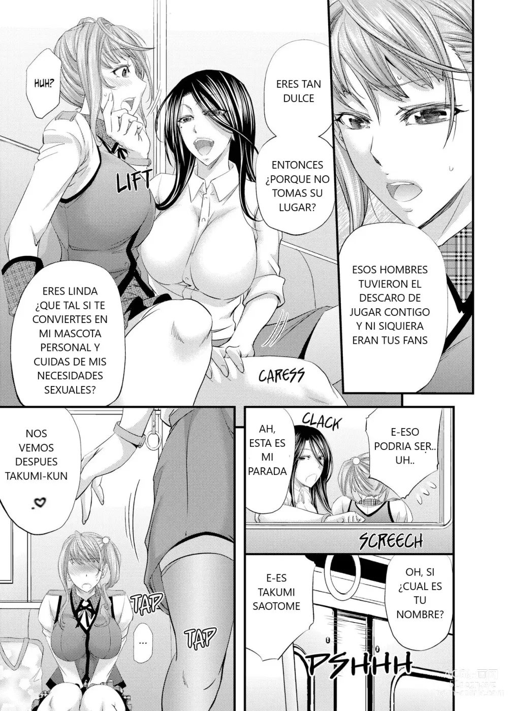 Page 10 of doujinshi Akogare Shemale Layer to HameCos Rinkan (decensored)