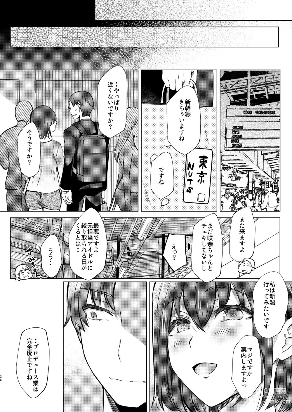 Page 27 of doujinshi Urenai Tantou Idol ni AV Shidou suru Koto ni Natta Hanashi 2