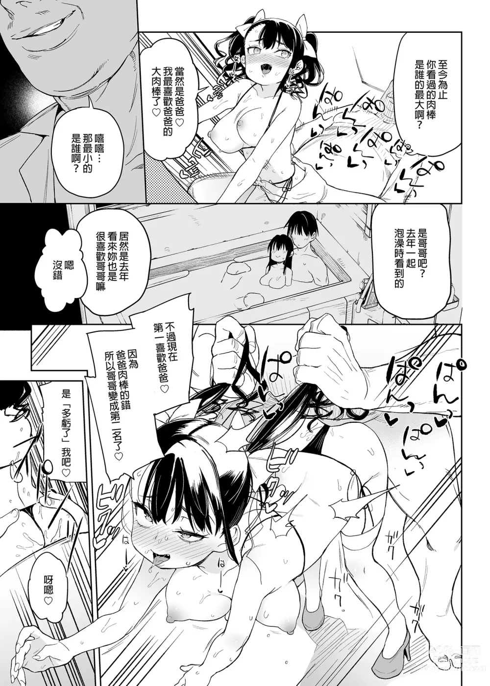 Page 28 of doujinshi 我的妹妹說要成為叔叔的「新娘」!! (decensored)