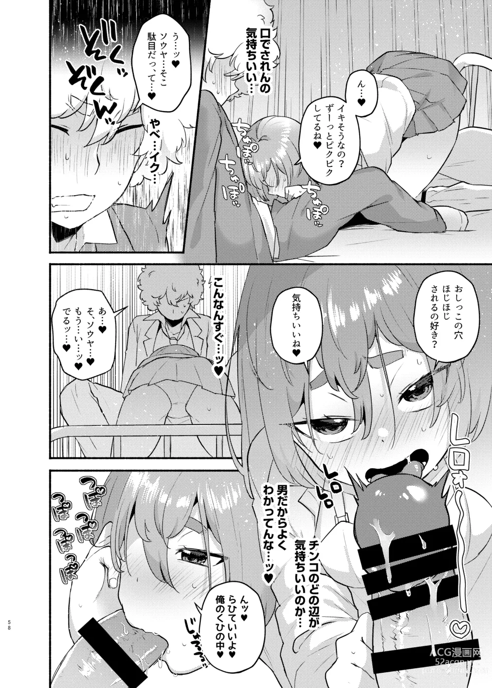 Page 58 of doujinshi Ore no Otouto ga Imouto ni Natta Hanashi