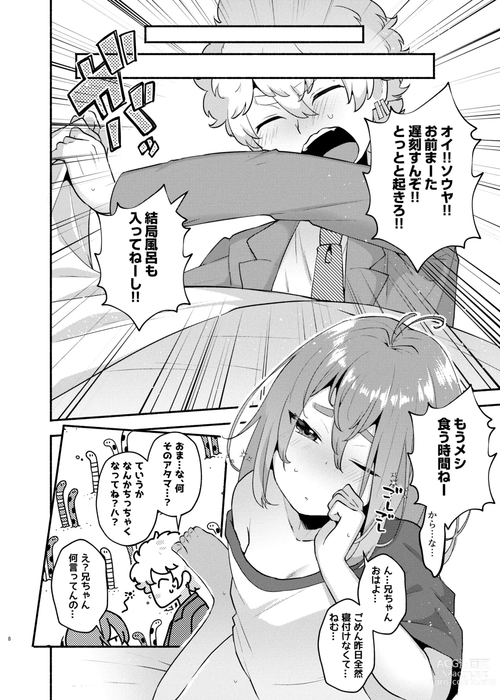 Page 8 of doujinshi Ore no Otouto ga Imouto ni Natta Hanashi