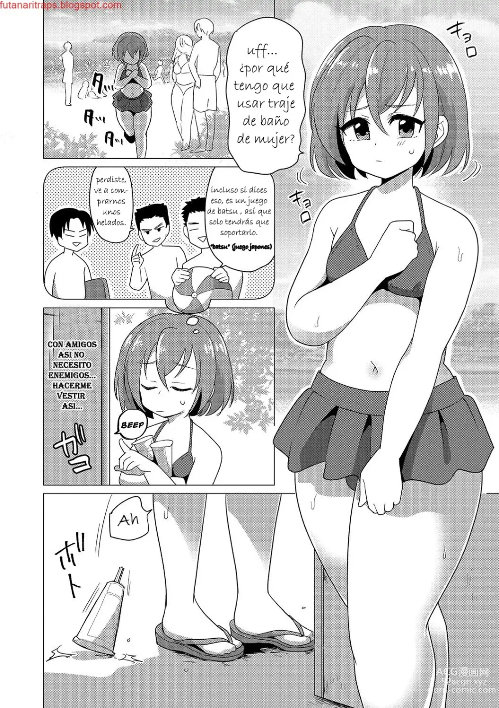 Page 2 of manga Natsu no Umi ni ha Youchuui