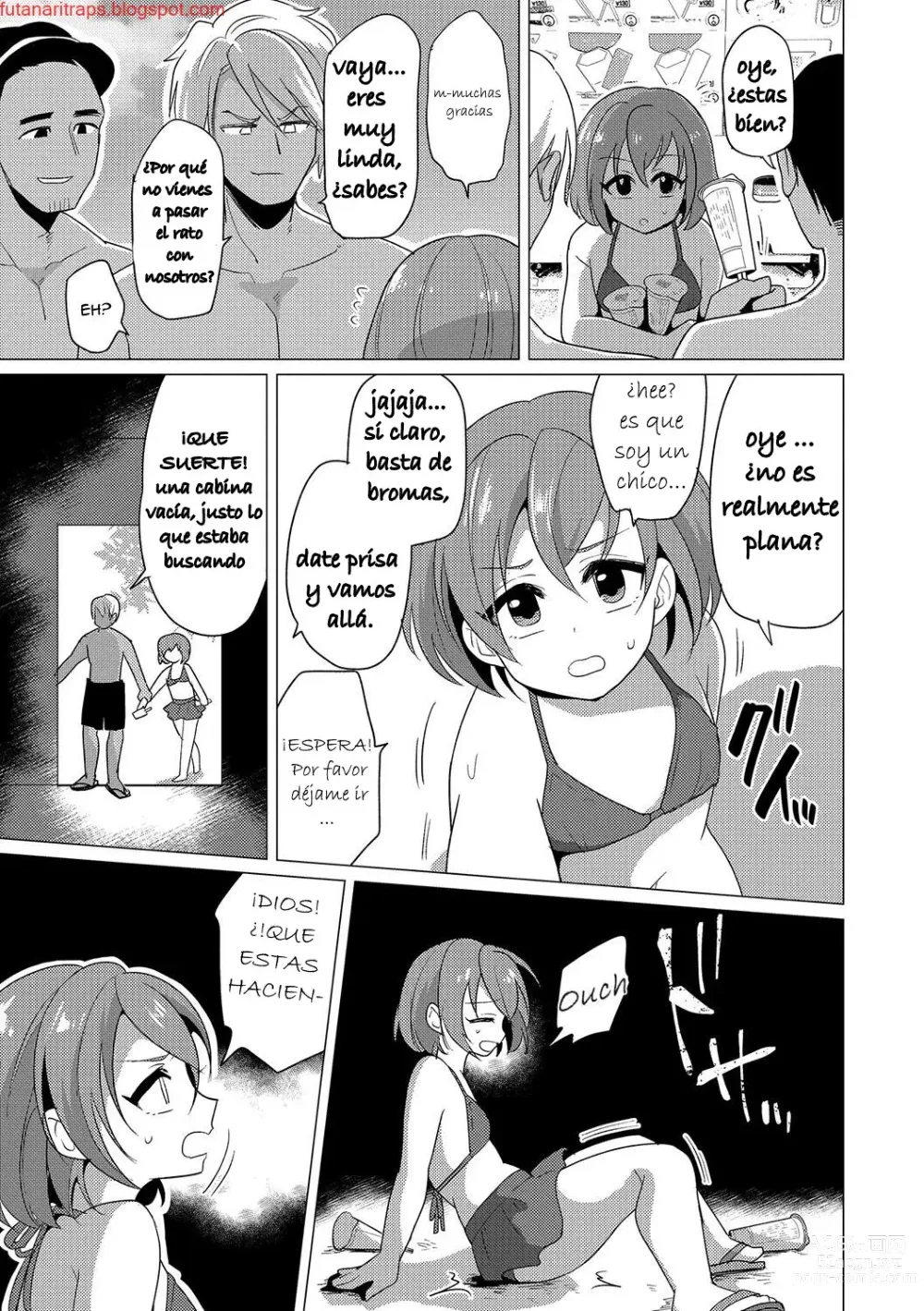 Page 3 of manga Natsu no Umi ni ha Youchuui
