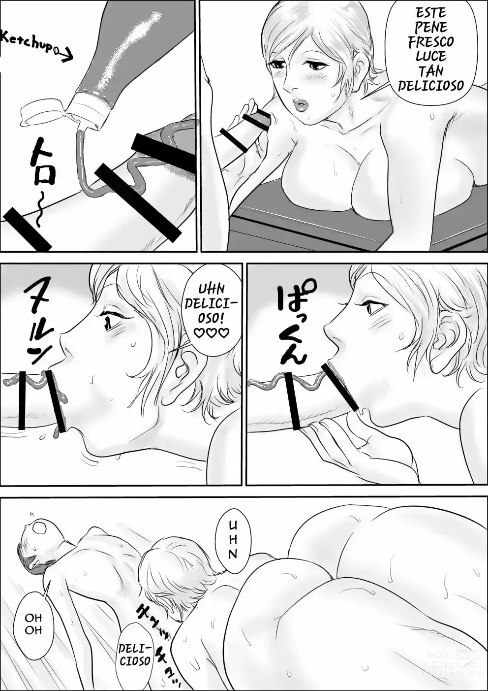 Page 72 of doujinshi A Sweet Summer Vacation With My Aunt 1-5