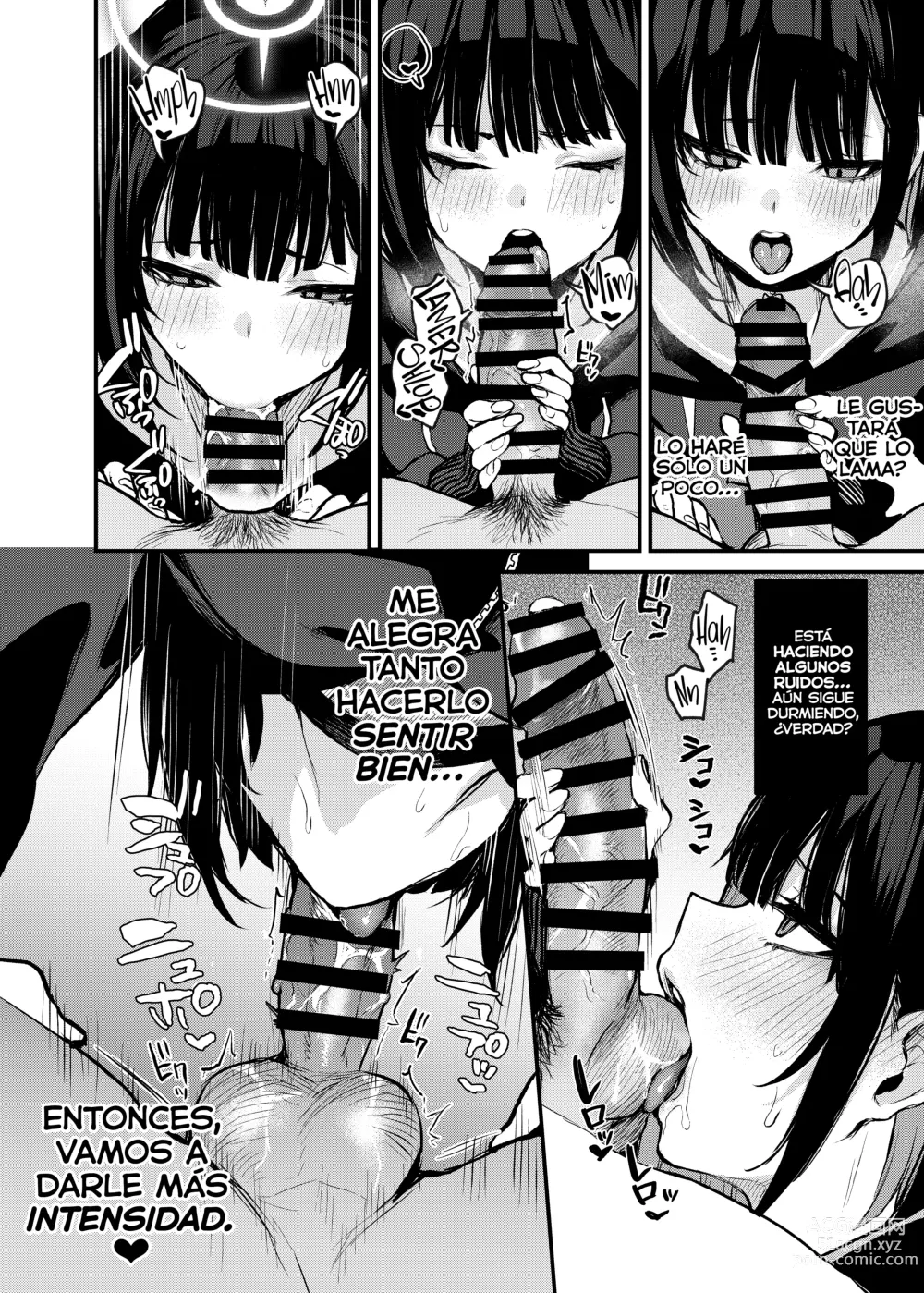 Page 9 of doujinshi El Dulce Secreto de Kyouyama Kazusa (Blue Archive)}