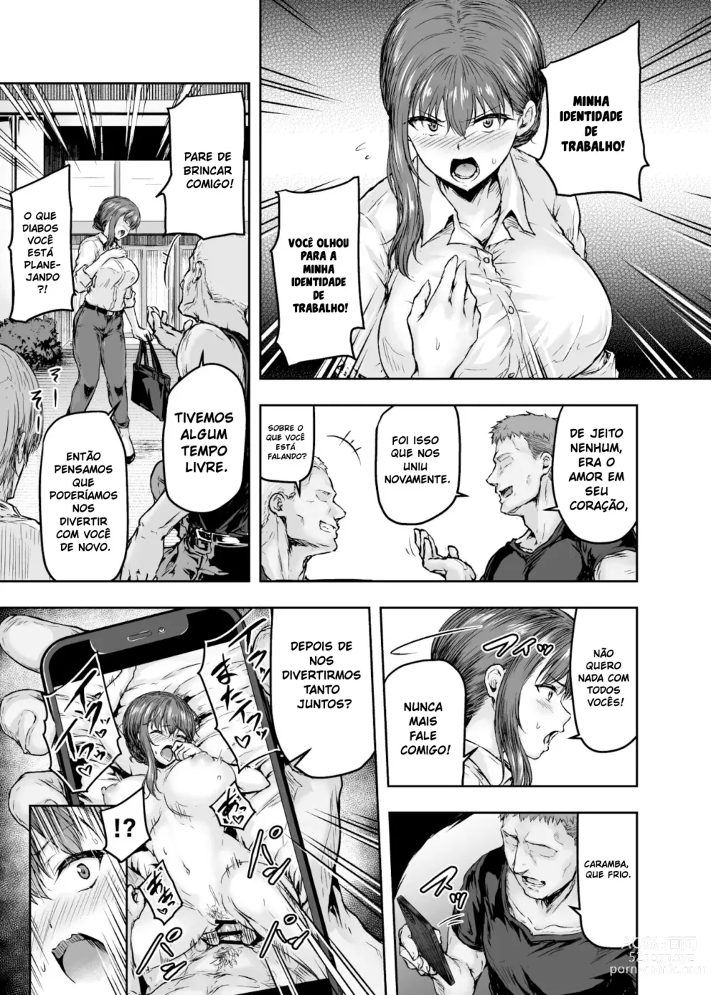 Page 30 of doujinshi Watashi... Kaerare Chaimashita. -AroThir OL ga Yarichin Daigakusei-tachi no Chinpo ni Dohamari suru made-