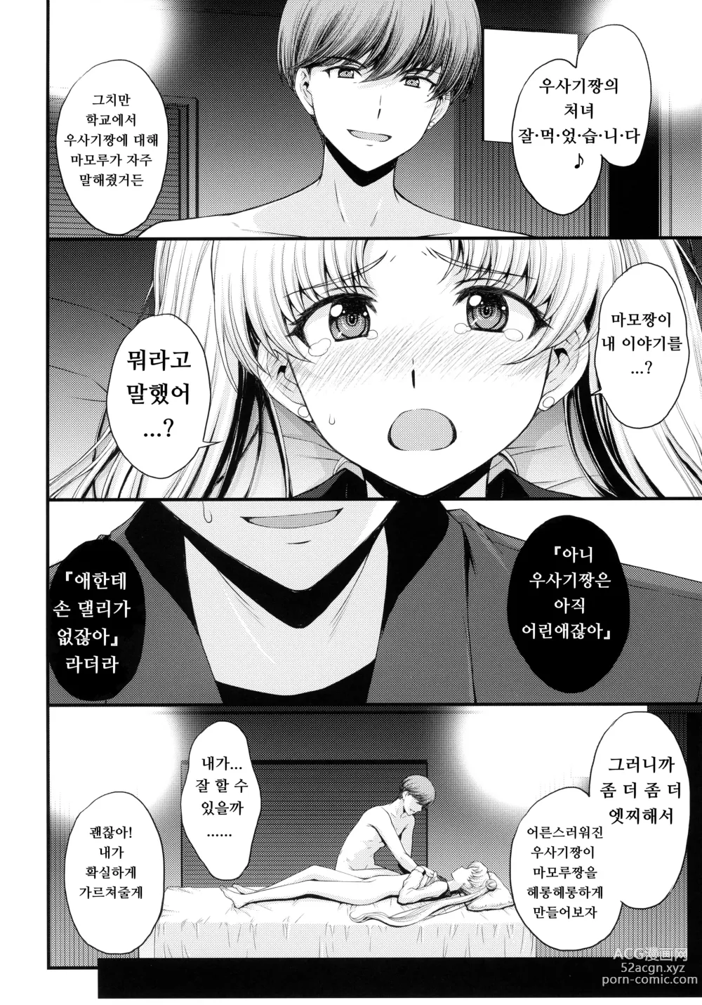 Page 5 of doujinshi Usagi no Junjou!? Chin Make Bishoujo Senshi!