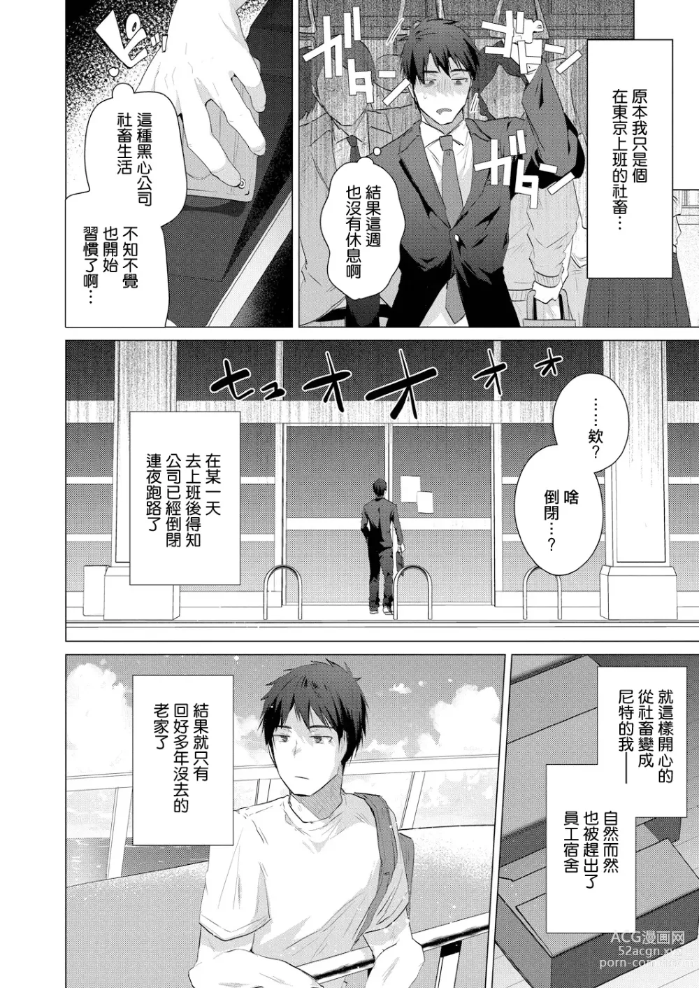 Page 2 of manga 小麥色的夏日陪伴